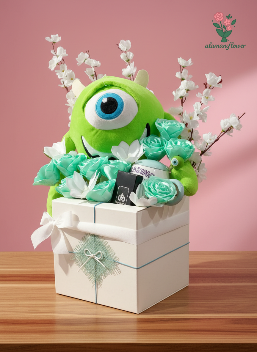 Luxury Gift Set – Plush Bear with Artificial Roses, Jasmine, Heat Mug & Perfume 35ml Luxury Gift Set – Plush Bear with Artificial Roses, Jasmine, Heat Mug & Perfume 35ml - Image 5